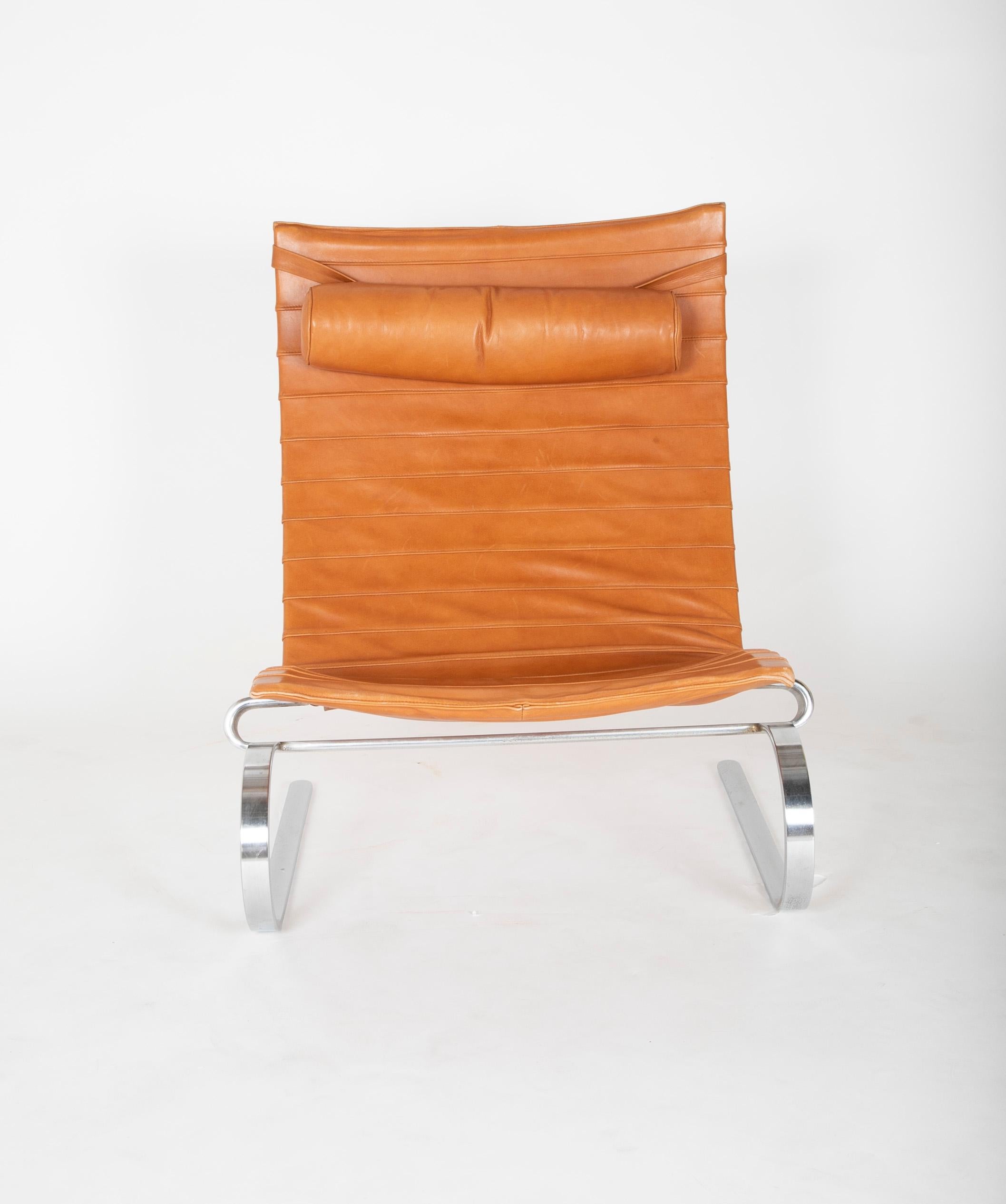 PK20 Easy Chair von Poul Kjaerholm Hergestellt von E. Kold Christensen (Moderne) im Angebot