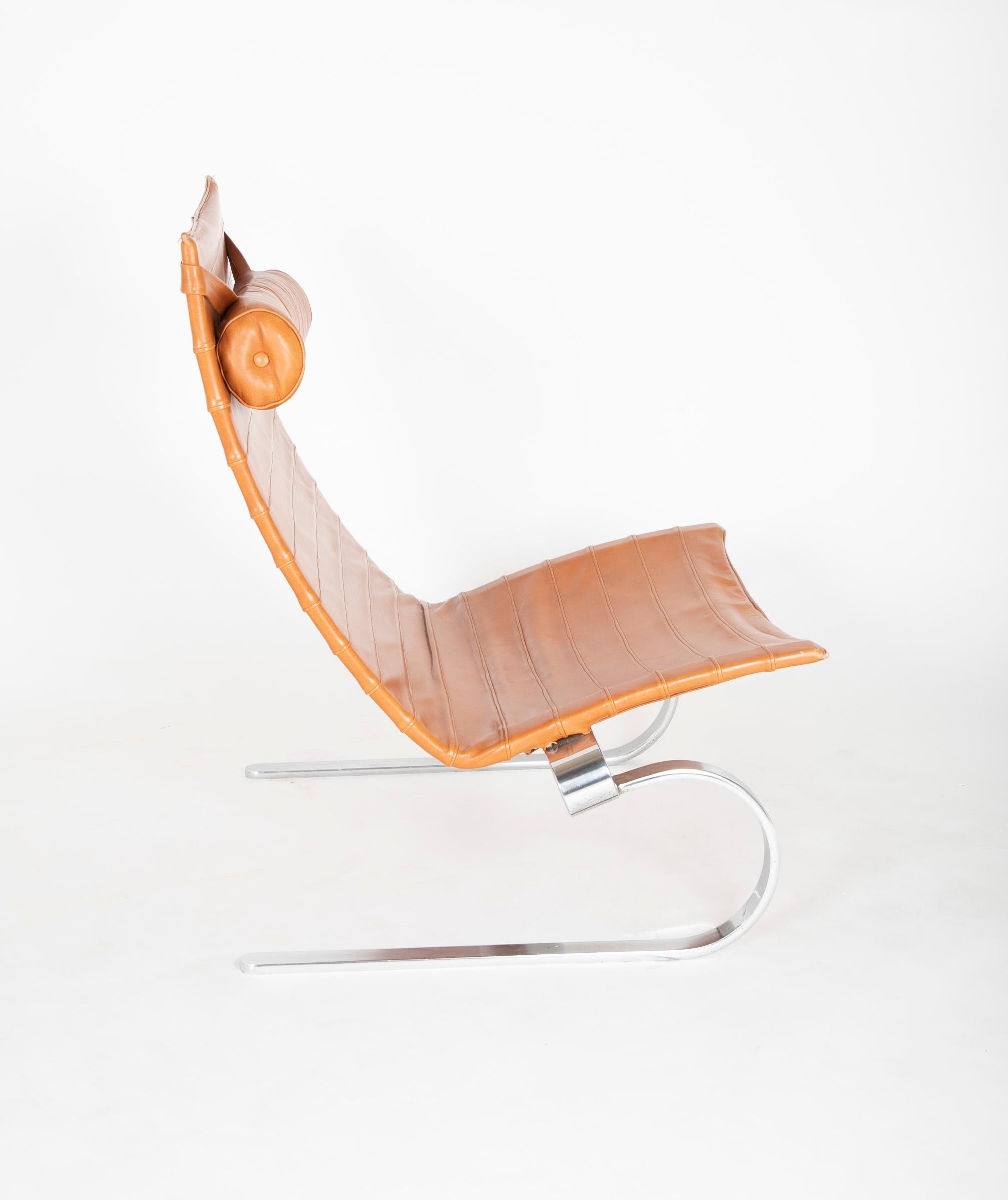 Late 20th Century PK20 Easy Chair by Poul Kjaerholm Produced by E. Kold Christensen For Sale