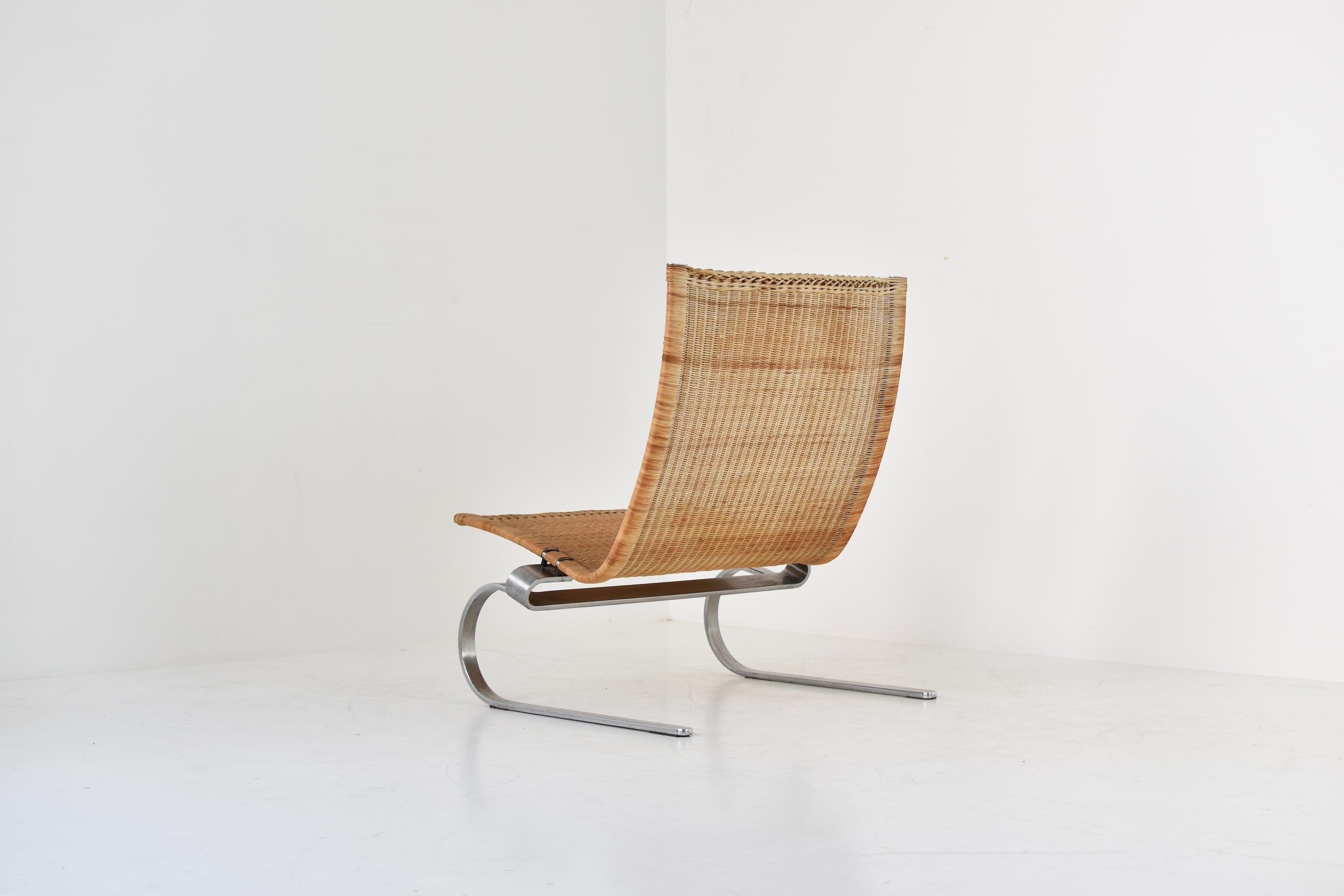 ‘Pk20’ Easy Chairs by Poul Kjaerholm for Fritz Hansen, Denmark 1994 In Good Condition In Antwerp, BE