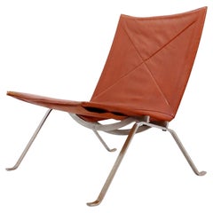 "PK22 " Stuhl von Poul Kjaerholm für E. Kold Christensen - 1960er Jahre