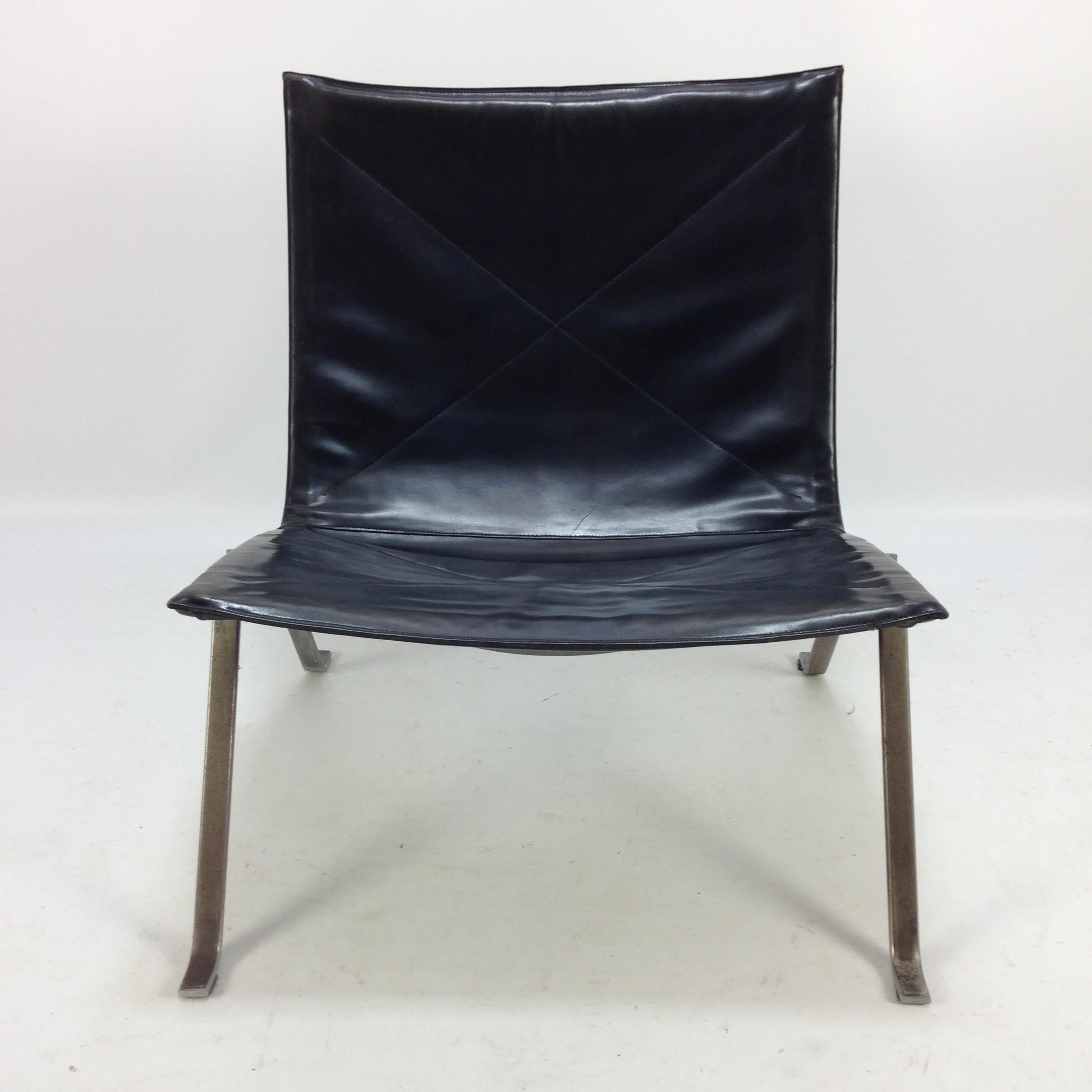 Scandinavian Modern PK22 Easy Chair by Poul Kjaerholm for E. Kold Christensen, 1950's