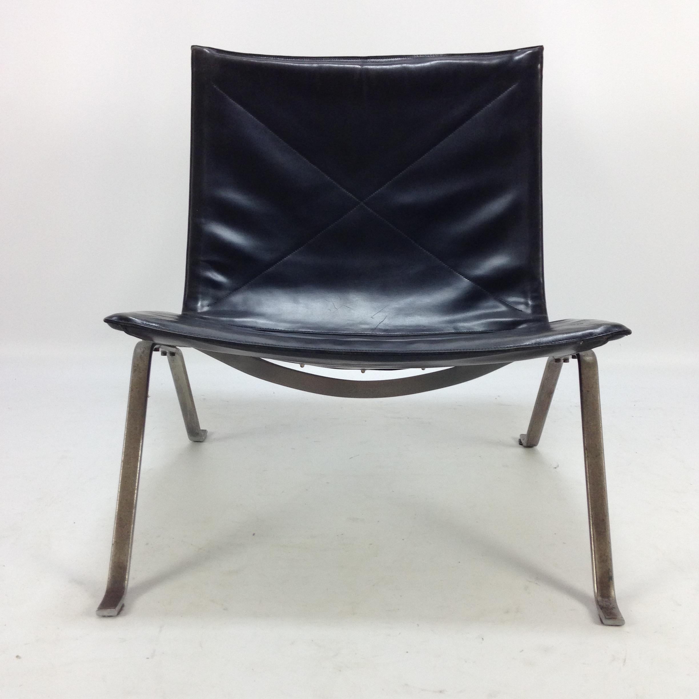 Danish PK22 Easy Chair by Poul Kjaerholm for E. Kold Christensen, 1950's