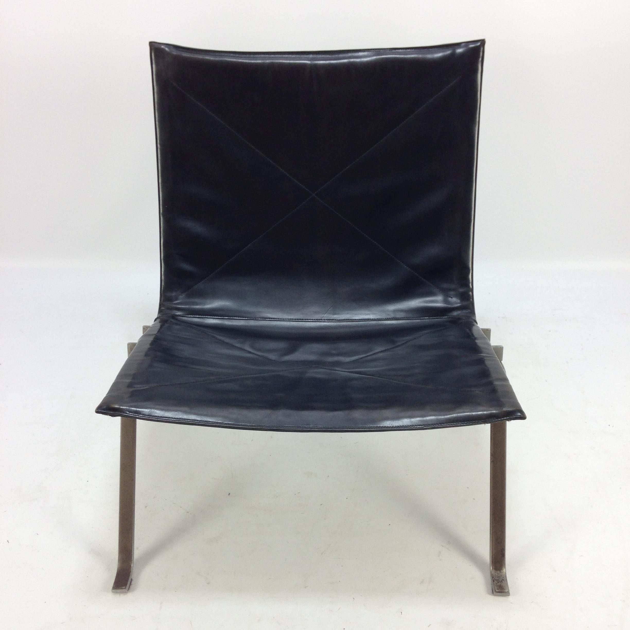 PK22 Easy Chair by Poul Kjaerholm for E. Kold Christensen, 1950's In Good Condition In Oud Beijerland, NL