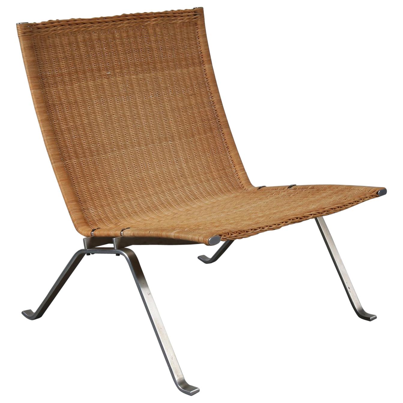 PK22 Lounge Chair by Poul Kjaerholm for Fritz Hansen, Denmark, 1960
