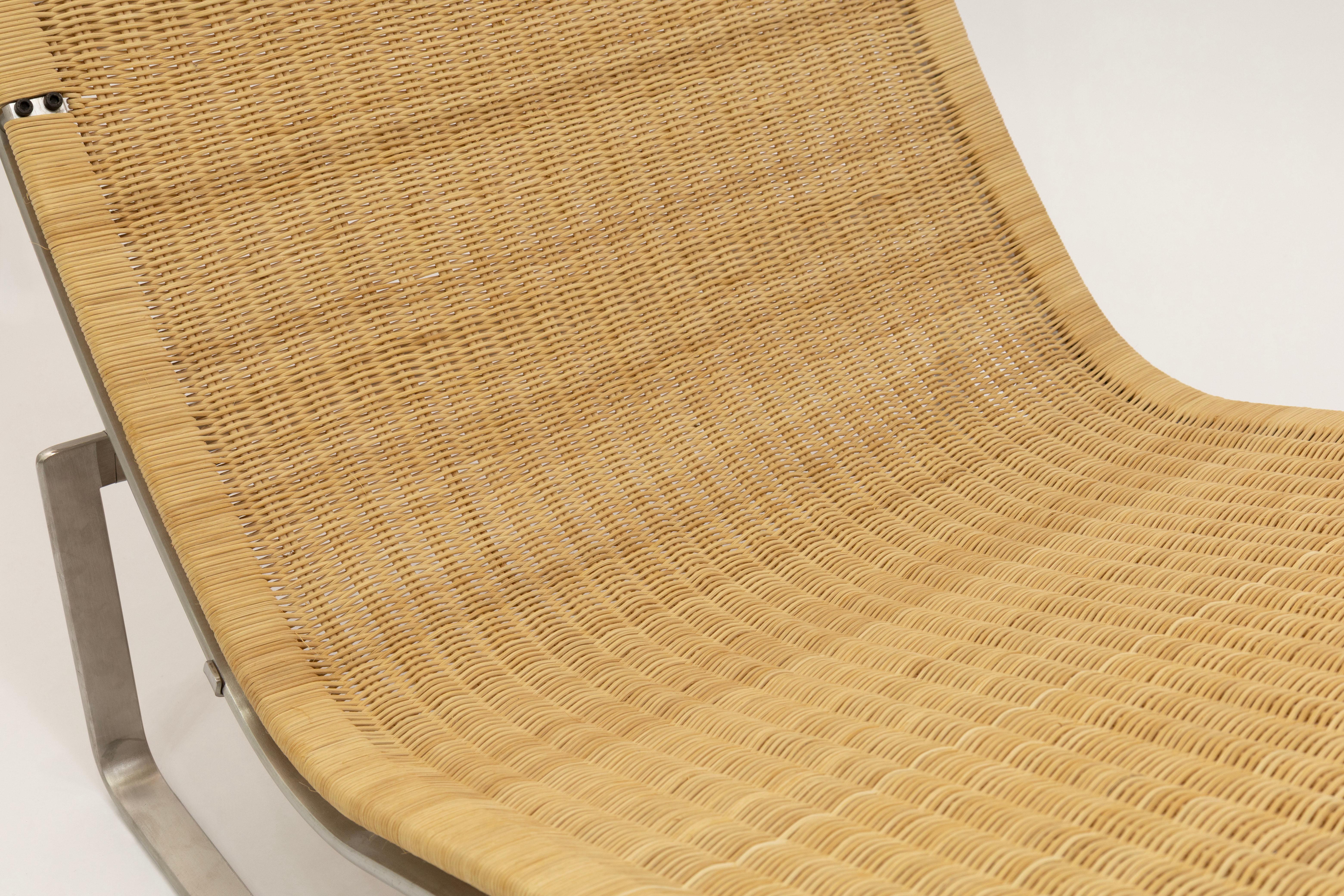 PK24 Chaise Longue Chair by Poul Kjærholm for Fritz Hansen en venta 2