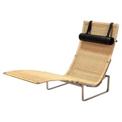 Chaise longue PK24 de Poul Kjaerholm