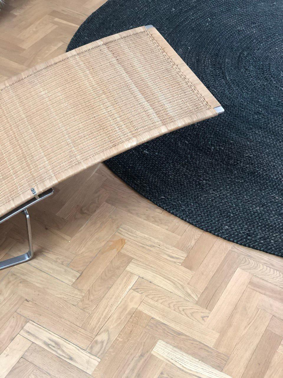 PK24 Chaise Lounge Chair By Poul Kjaerholm For Fritz Hansen, 1992 For Sale 6