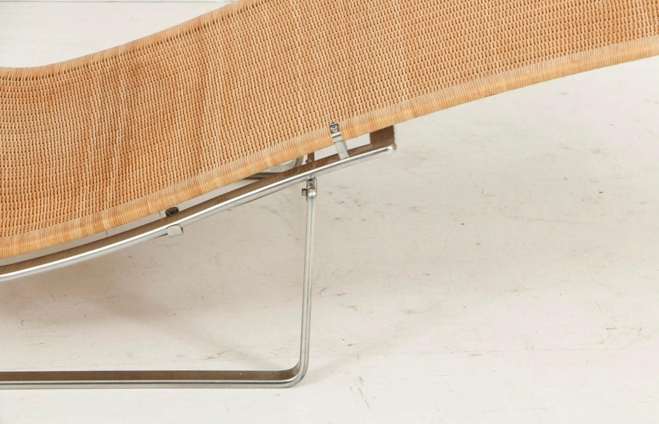 PK24 Chaise Lounge Chair By Poul Kjaerholm For Fritz Hansen, 1992 For Sale 4
