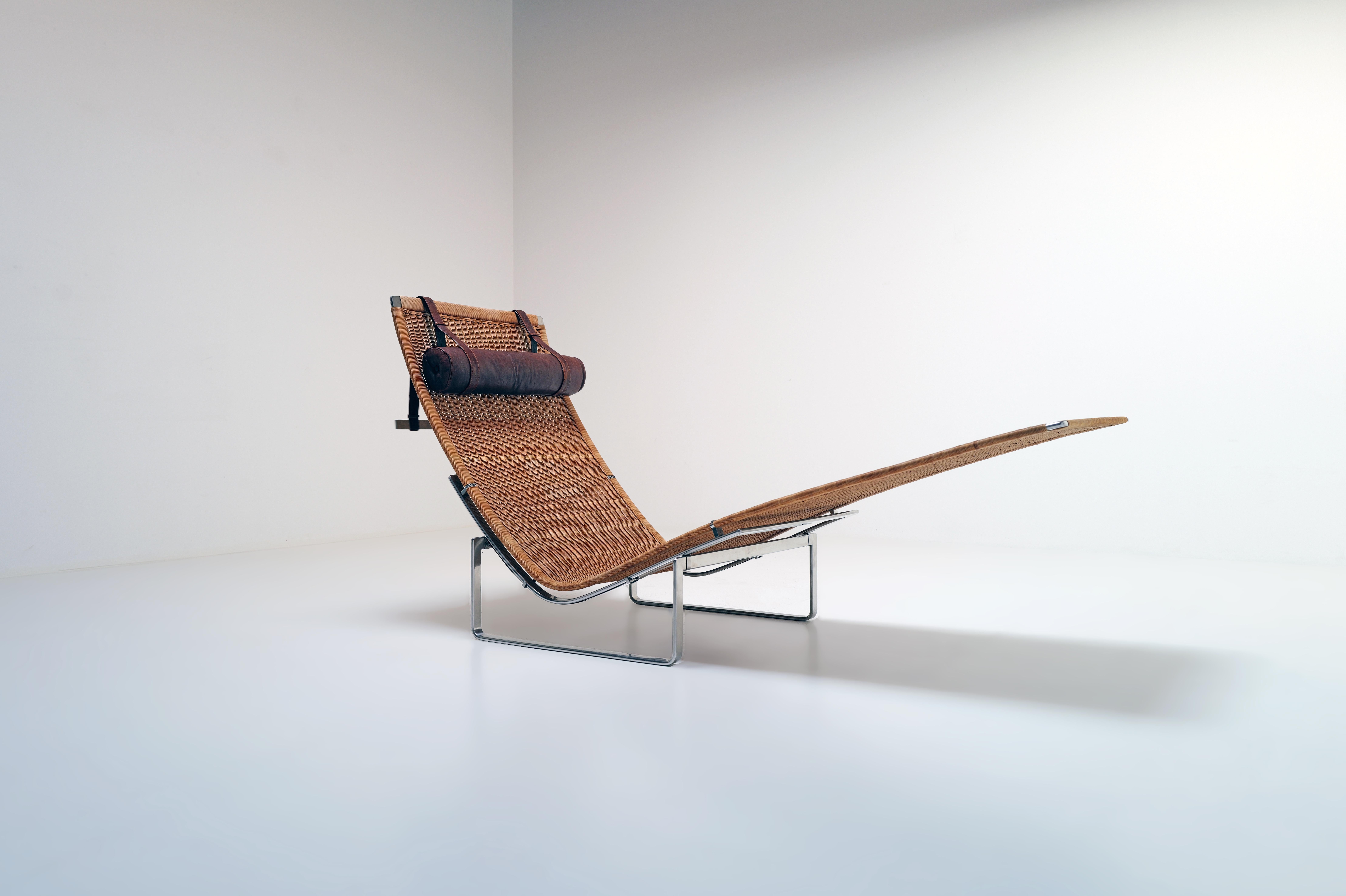 Danish PK24 designed by Poul Kjaerholm for E. Kold Christensen, 1965 For Sale