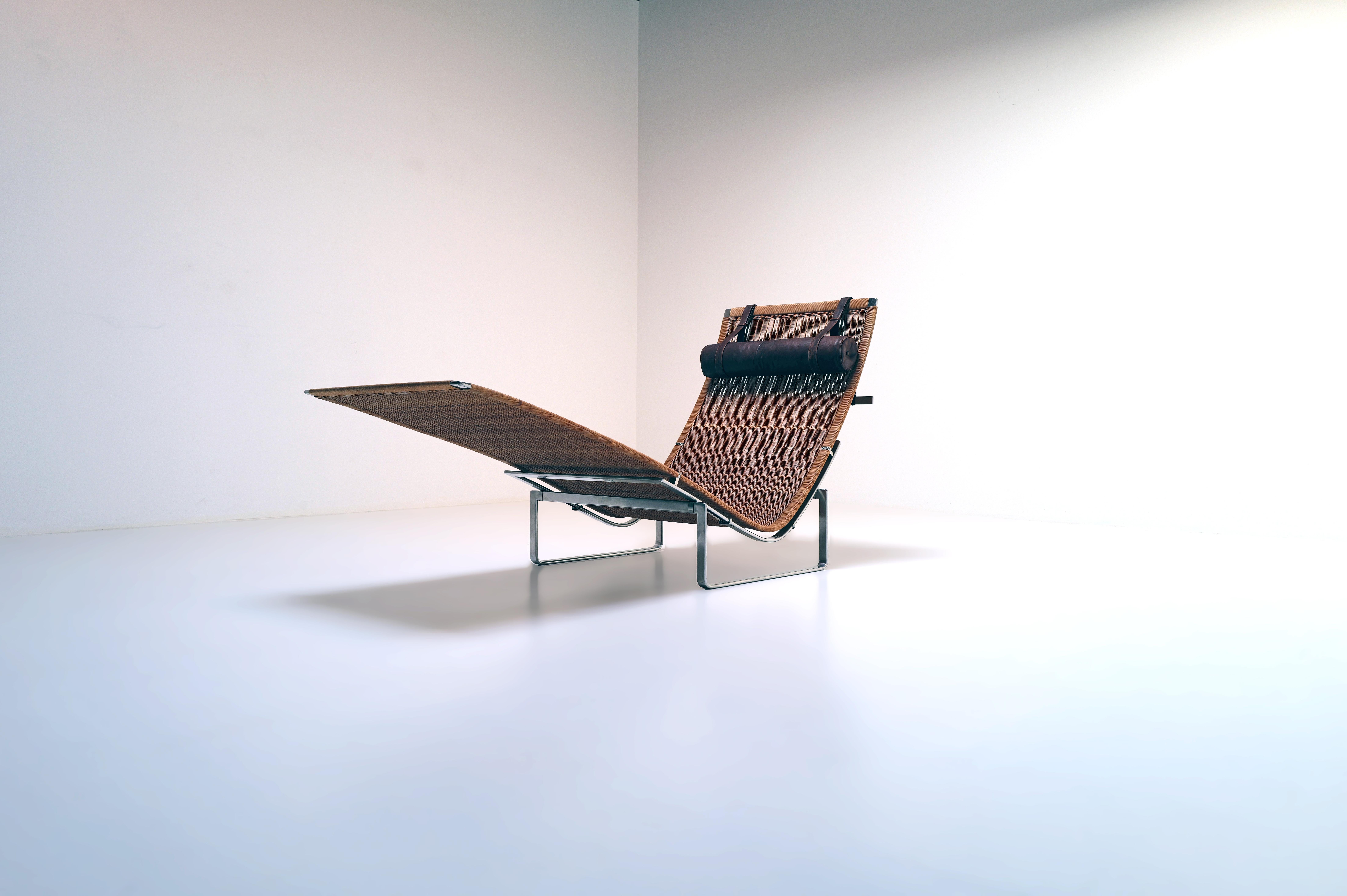 PK24 designed by Poul Kjaerholm for E. Kold Christensen, 1965 In Good Condition For Sale In Zwevegem, VWV
