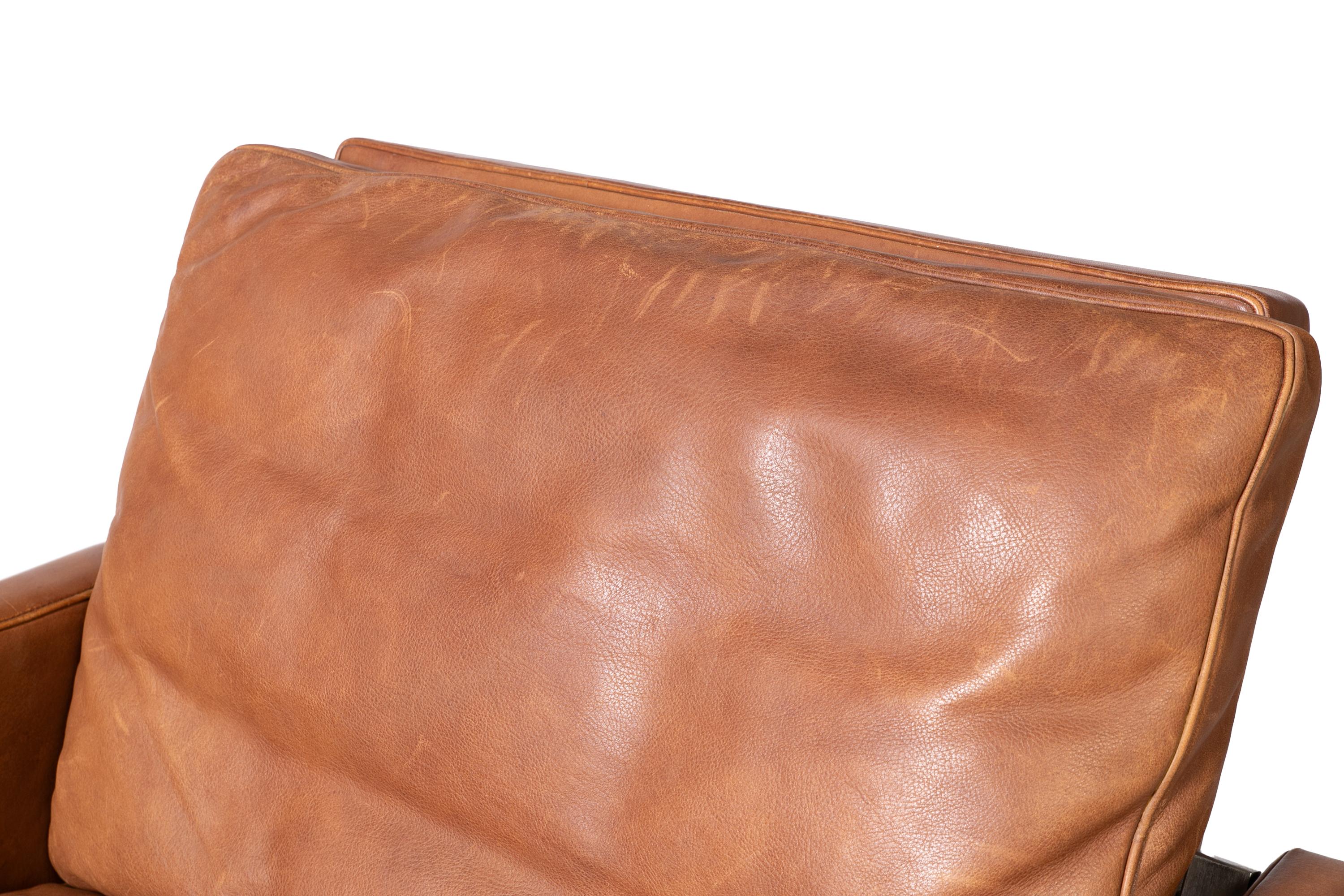 PK31 Lounge Stuhl entworfen von Poul Kjaerholm Mitte des Jahrhunderts Dänisch im Angebot 2