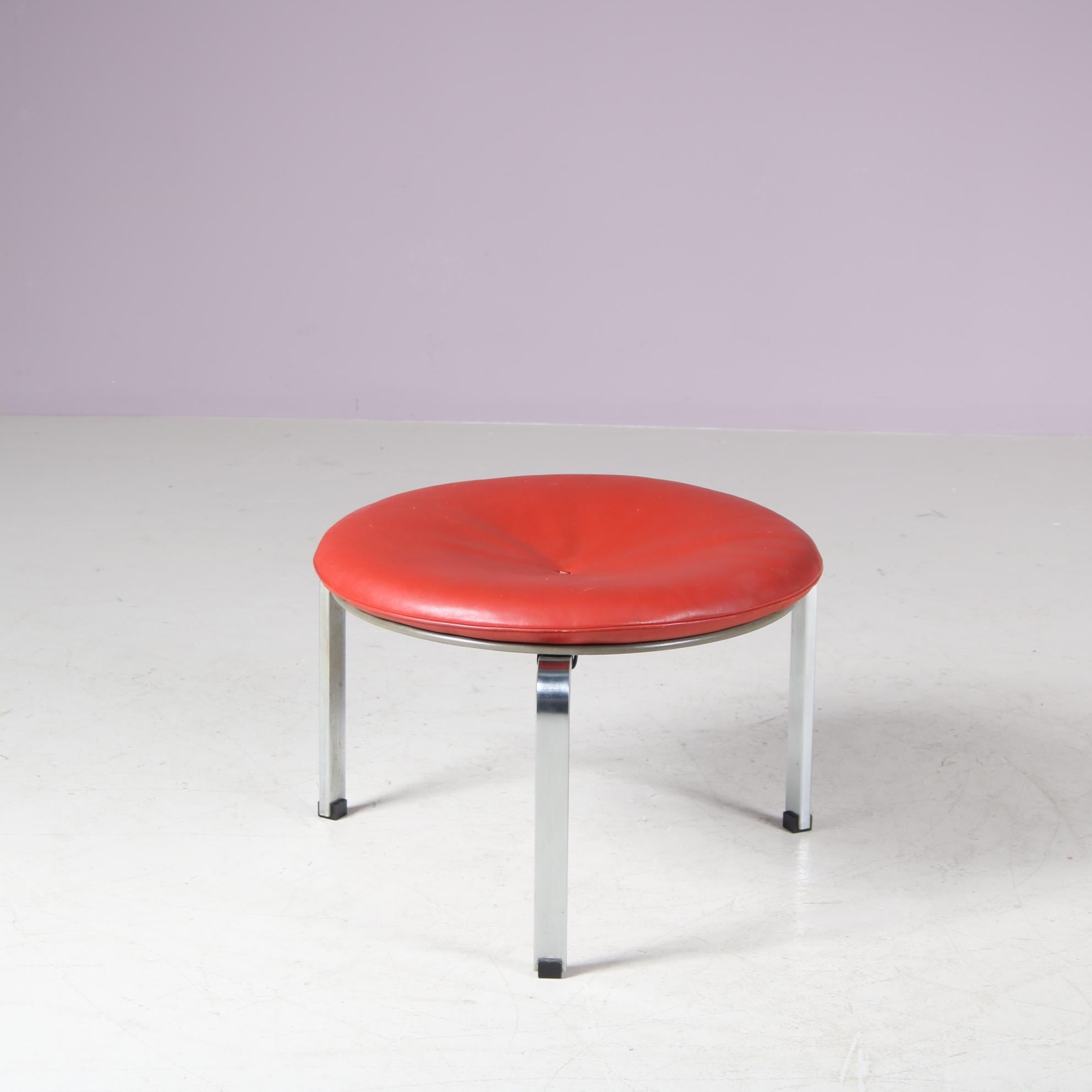 Danois Tabouret PK33 par Kjaerholm pour Fritz Hansen, Danemark 1980 en vente