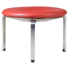Hocker PK33 von Poul Kjaerholm für Fritz Hansen, Dänemark 1980