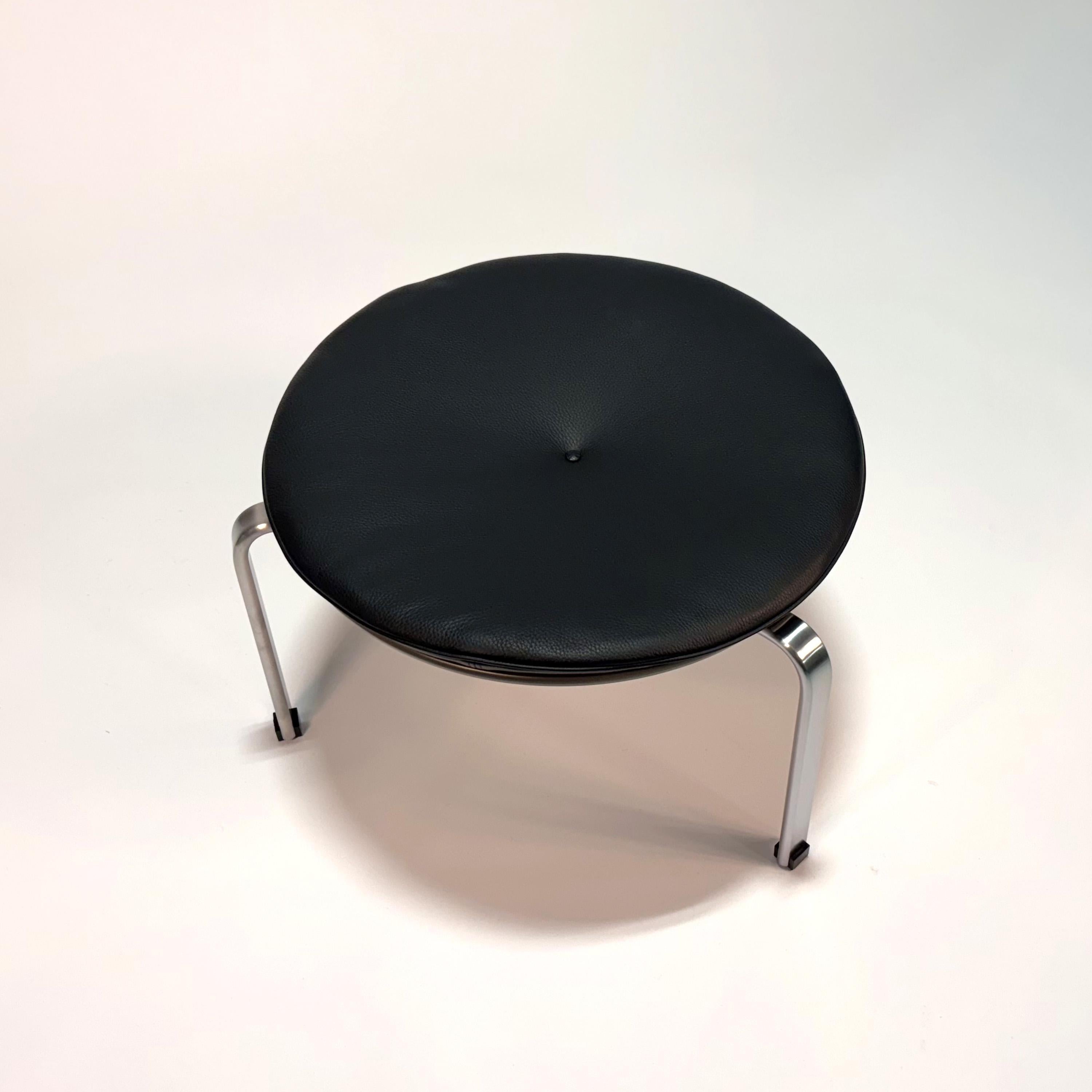 Mid-20th Century PK33 Stool by Poul Kjaerholm
