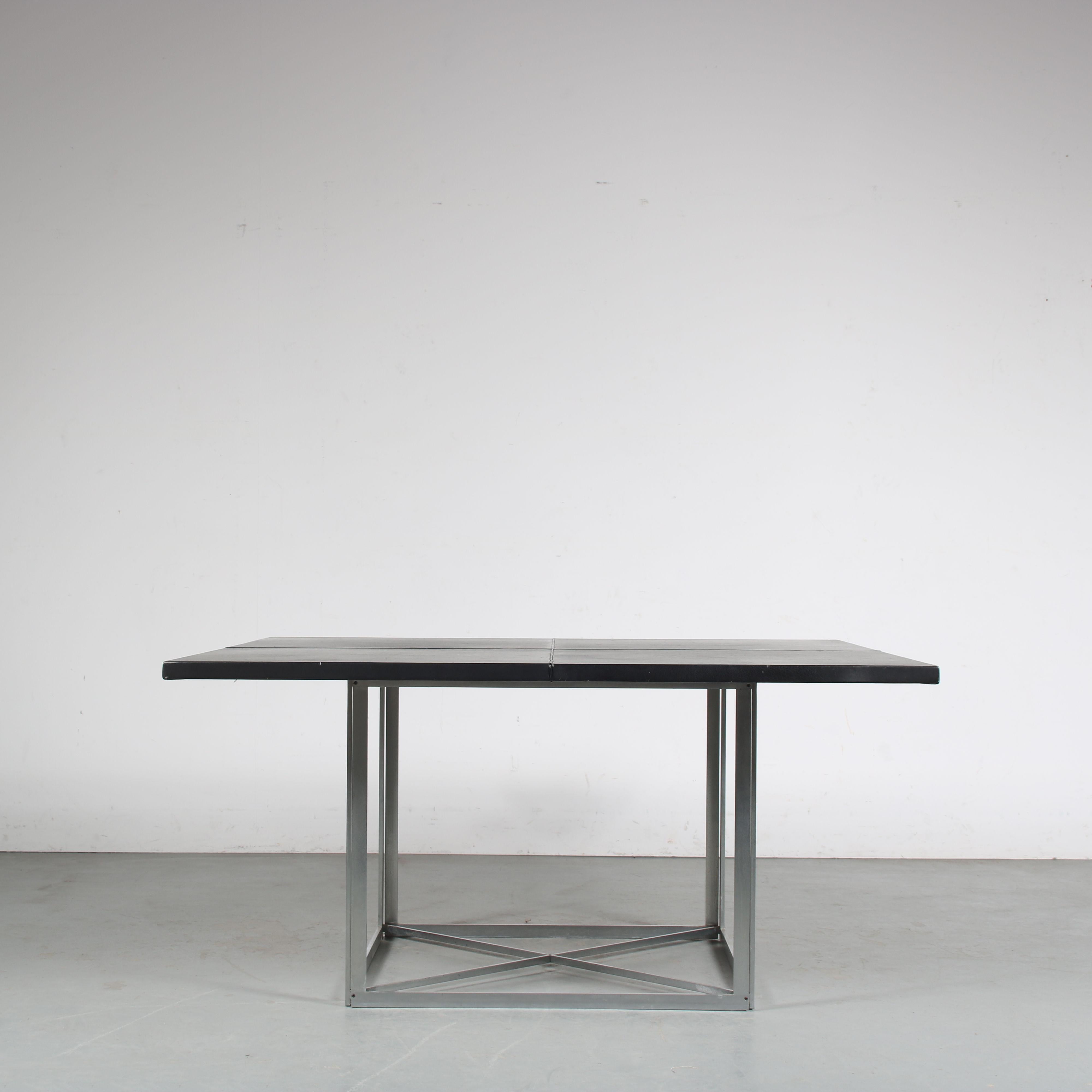 Mid-Century Modern PK40 Dining Table by Poul Kjaerholm for Fritz Hansen, Denmark, 1980 For Sale