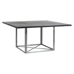 Tavolo da pranzo PK40 di Poul Kjaerholm per Fritz Hansen, Danimarca, 1980