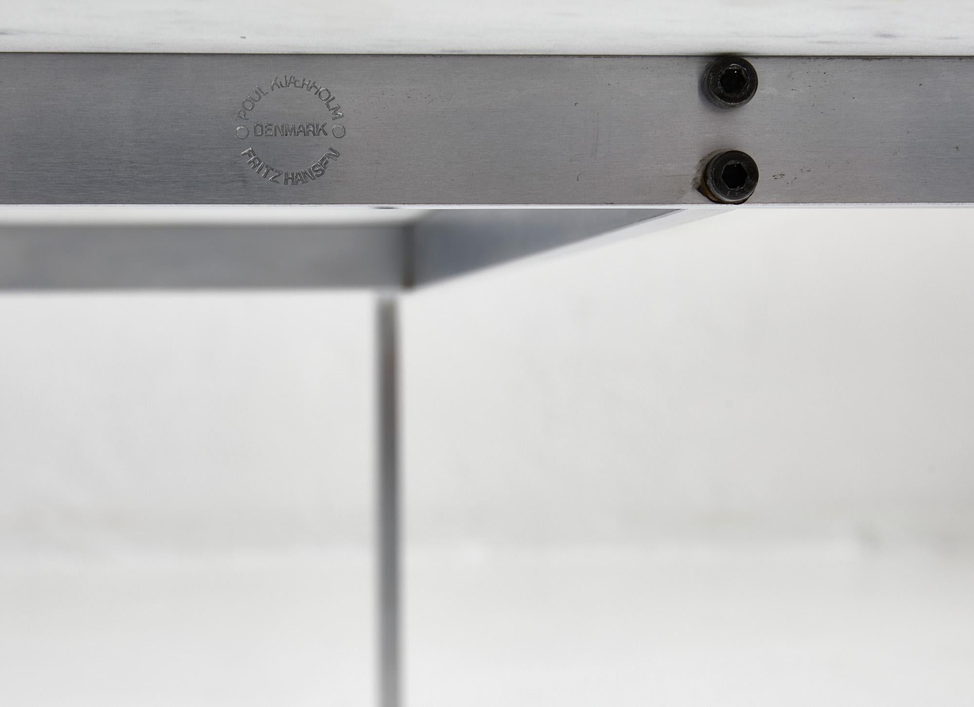 Tavolino PK61 di Poul Kjaerholm, ed. Fritz Hansen 1980 in vendita 2