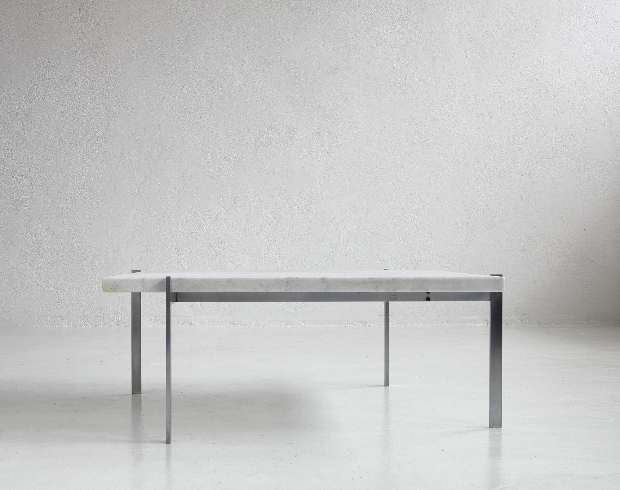 Tavolino PK61 di Poul Kjaerholm, ed. Fritz Hansen 1980 In condizioni buone in vendita a Renens, CH