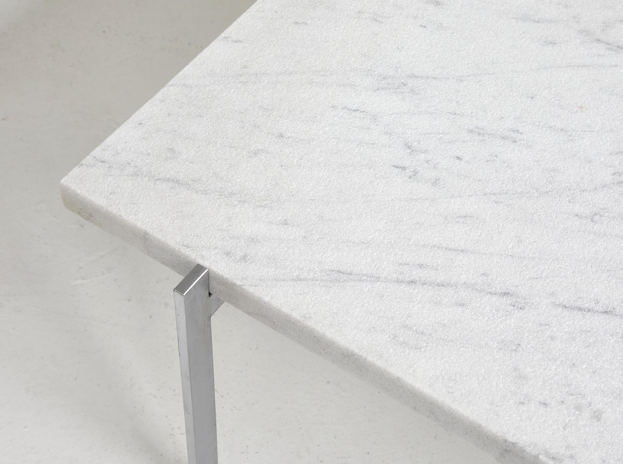 Fine XX secolo Tavolino PK61 di Poul Kjaerholm, ed. Fritz Hansen 1980 in vendita
