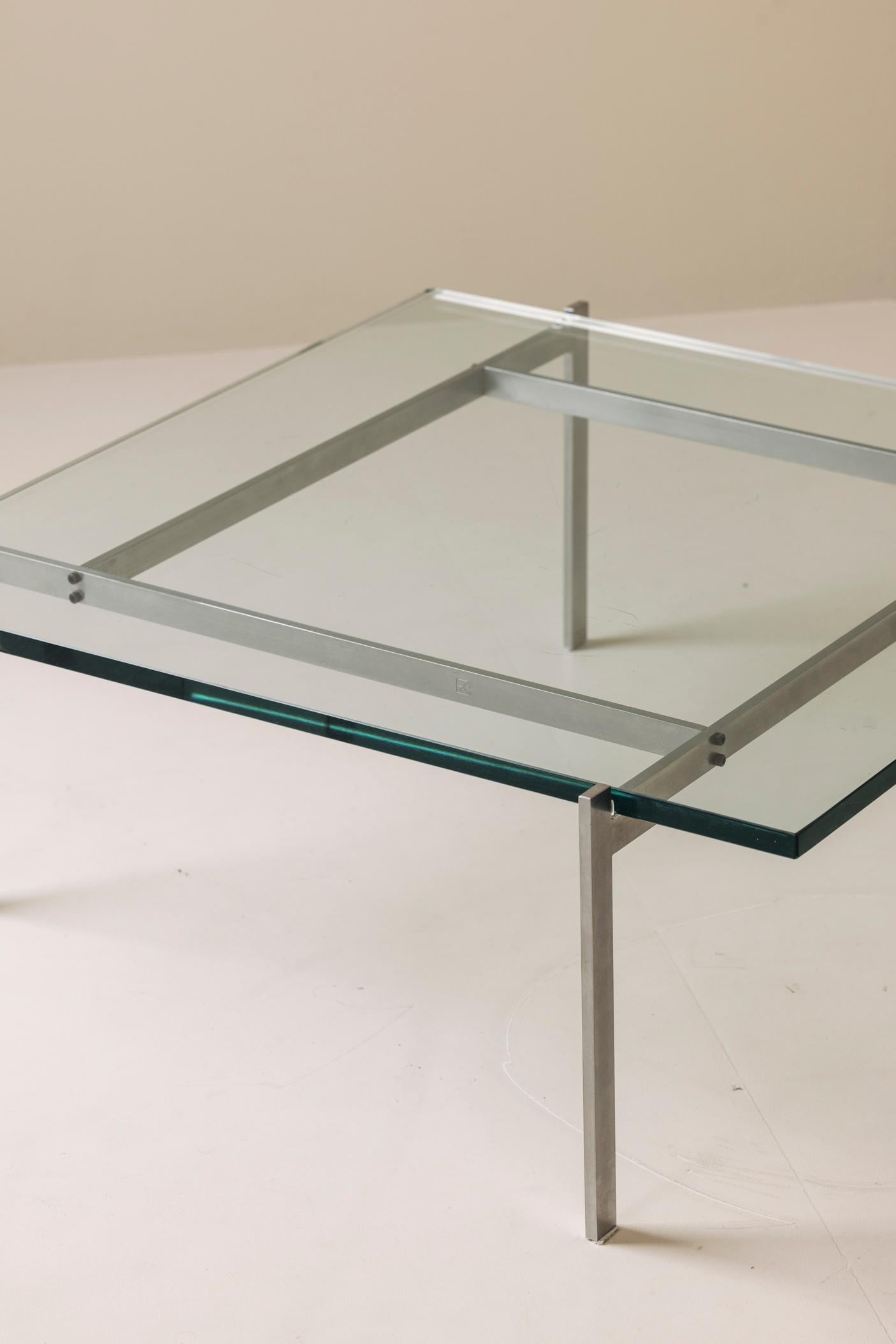 Mesa baja PK61 de Poul Kjaerholm para E. Kold Christensen, Dinamarca, 1955 Escandinavo moderno en venta