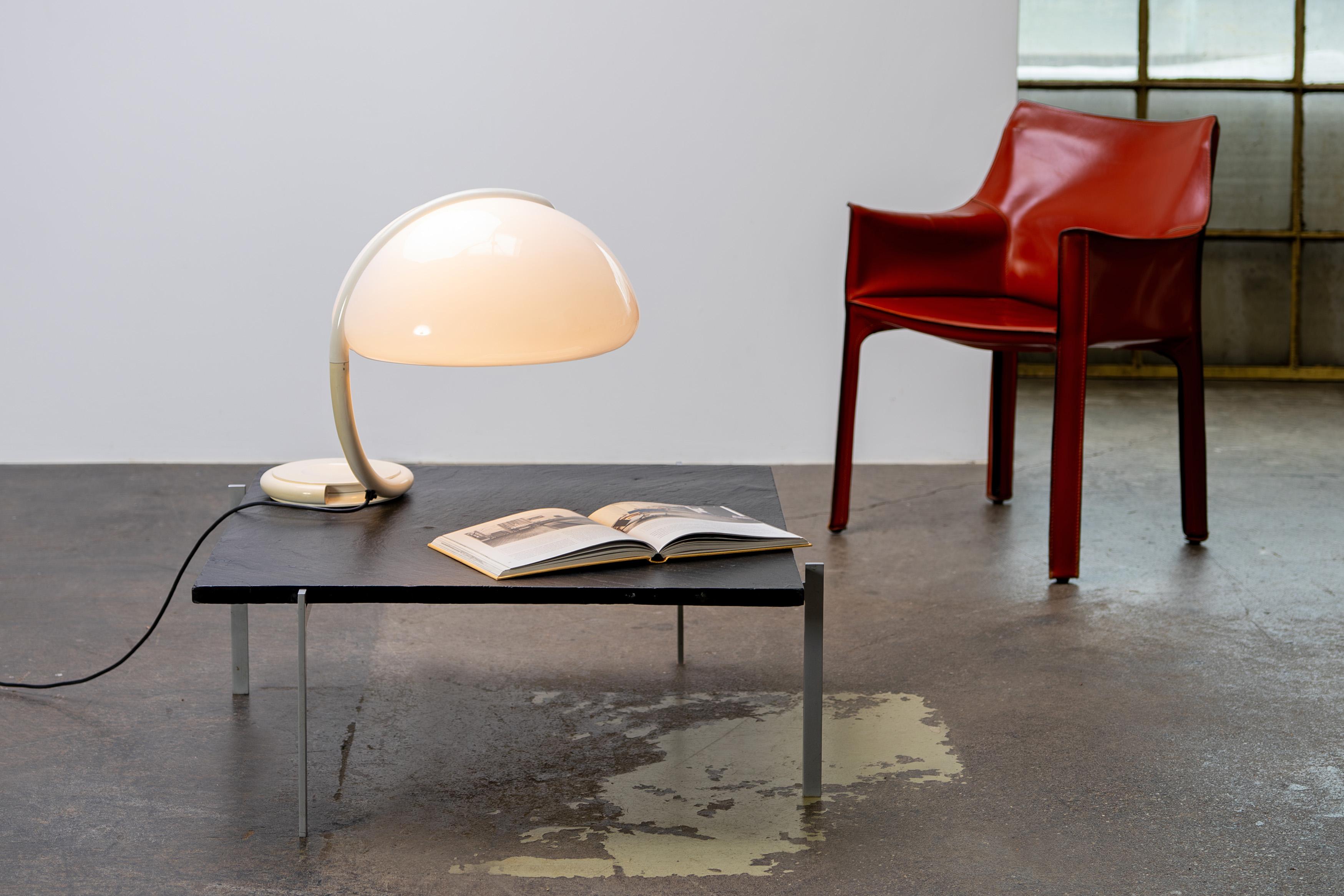 PK61 Couchtisch aus Schiefer von Poul Kjaerholm für E. Kold Christensen, Dänemark, 1956 im Angebot 4