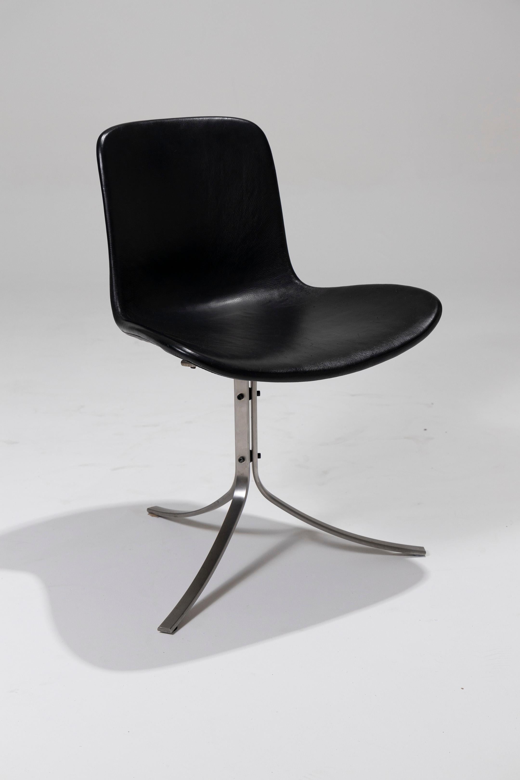 PK9 Chair by Poul Kjaerholm, 1960s For Sale 4