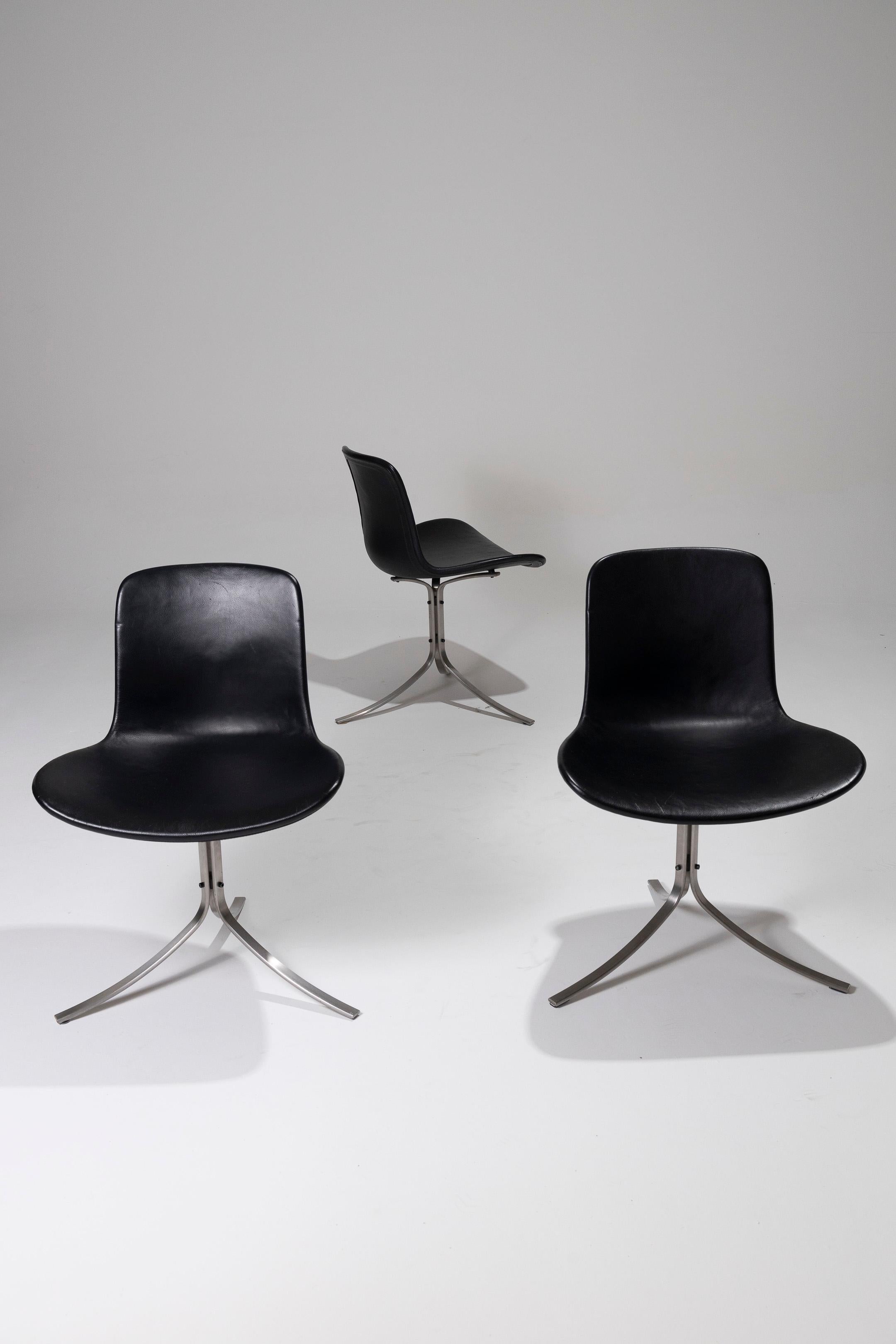 PK9 Chair by Poul Kjaerholm, 1960s For Sale 12