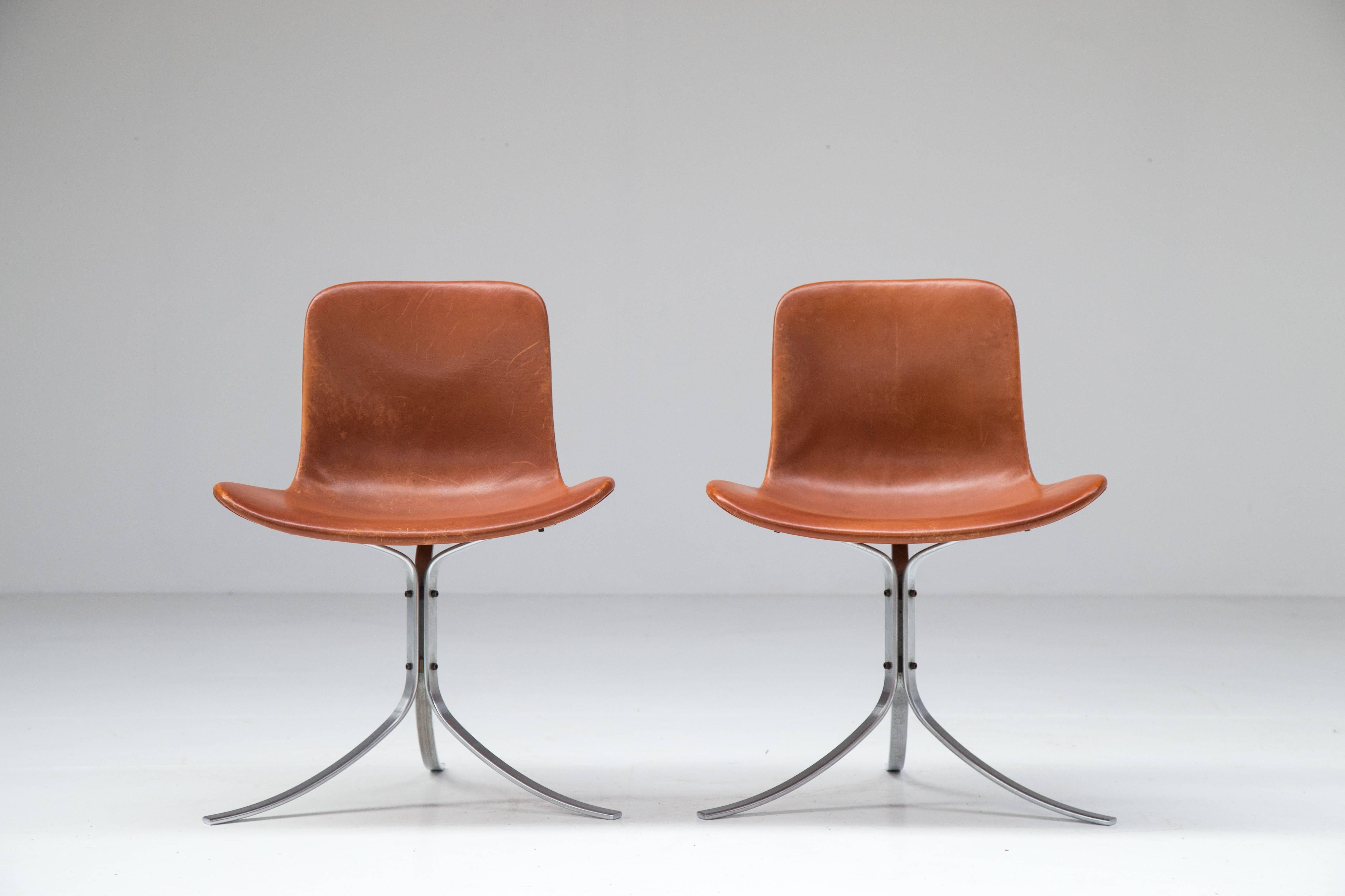 PK9 Chairs by Poul Kjaerholm for E. Kold Christensen 5