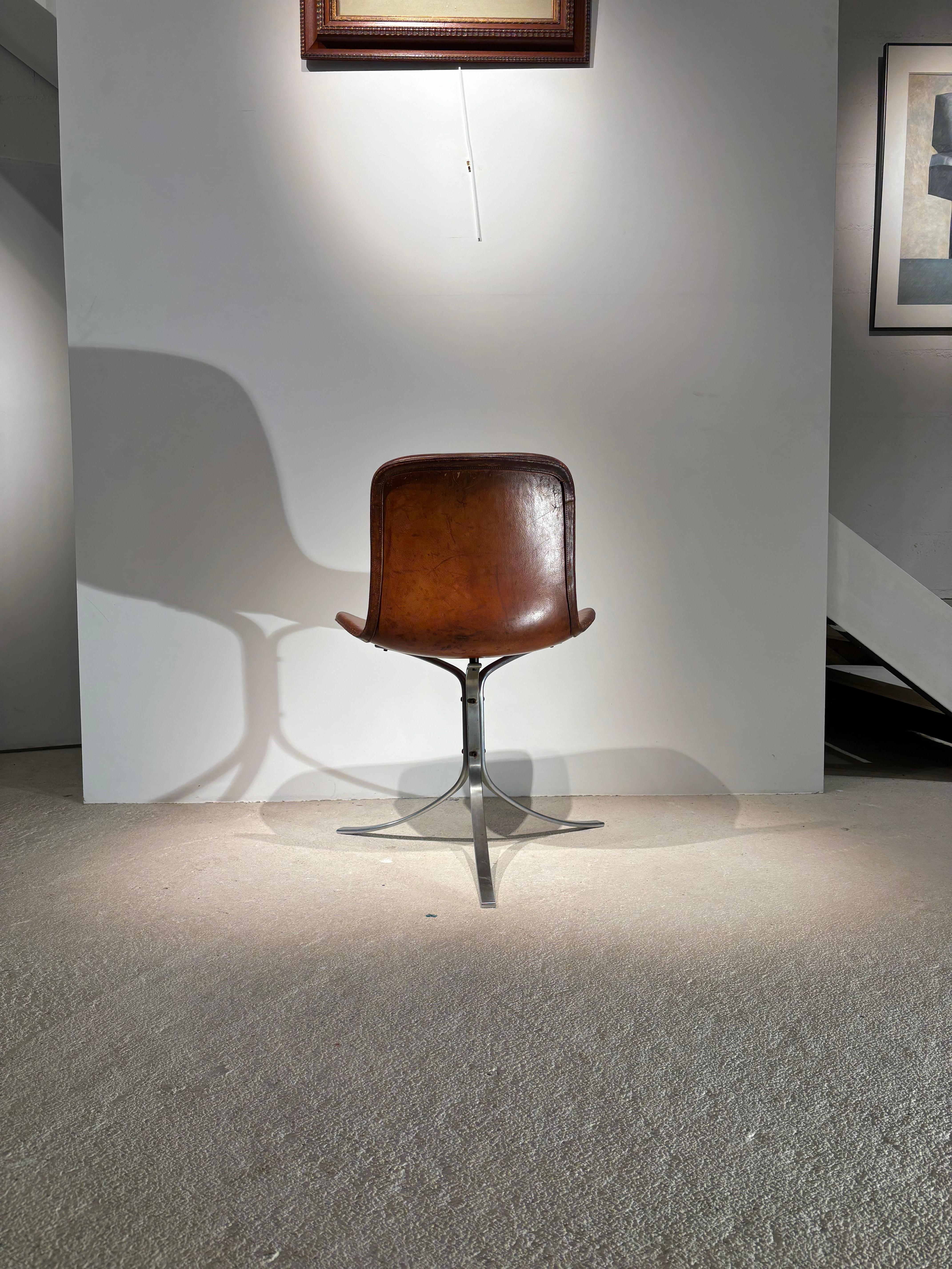 Danish PK9 chairs by Poul Kjaerholm