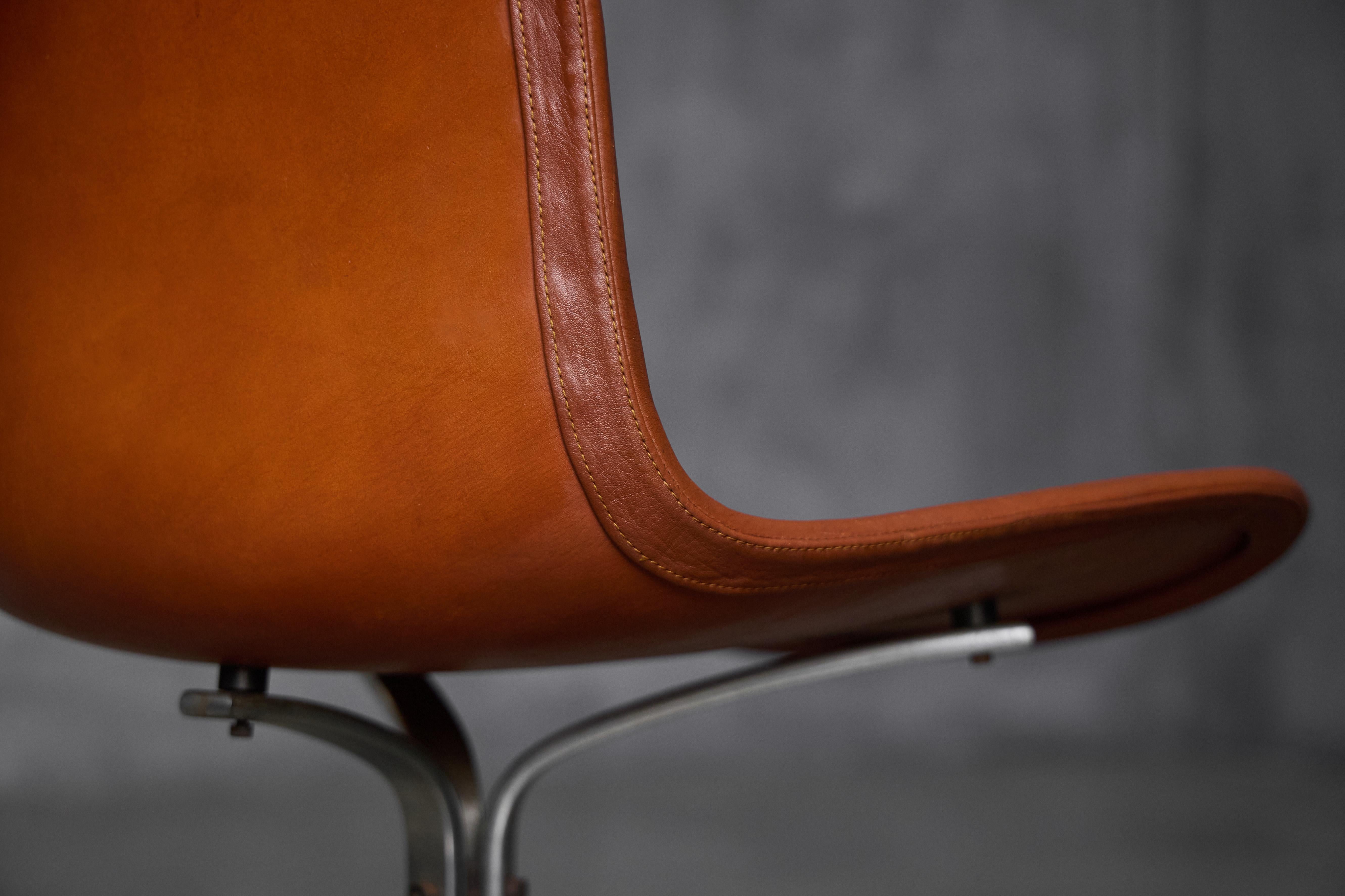 Sedie da pranzo PK9 di Poul Kjærholm per E. Kold Christensen, Danimarca, anni '60 in vendita 1