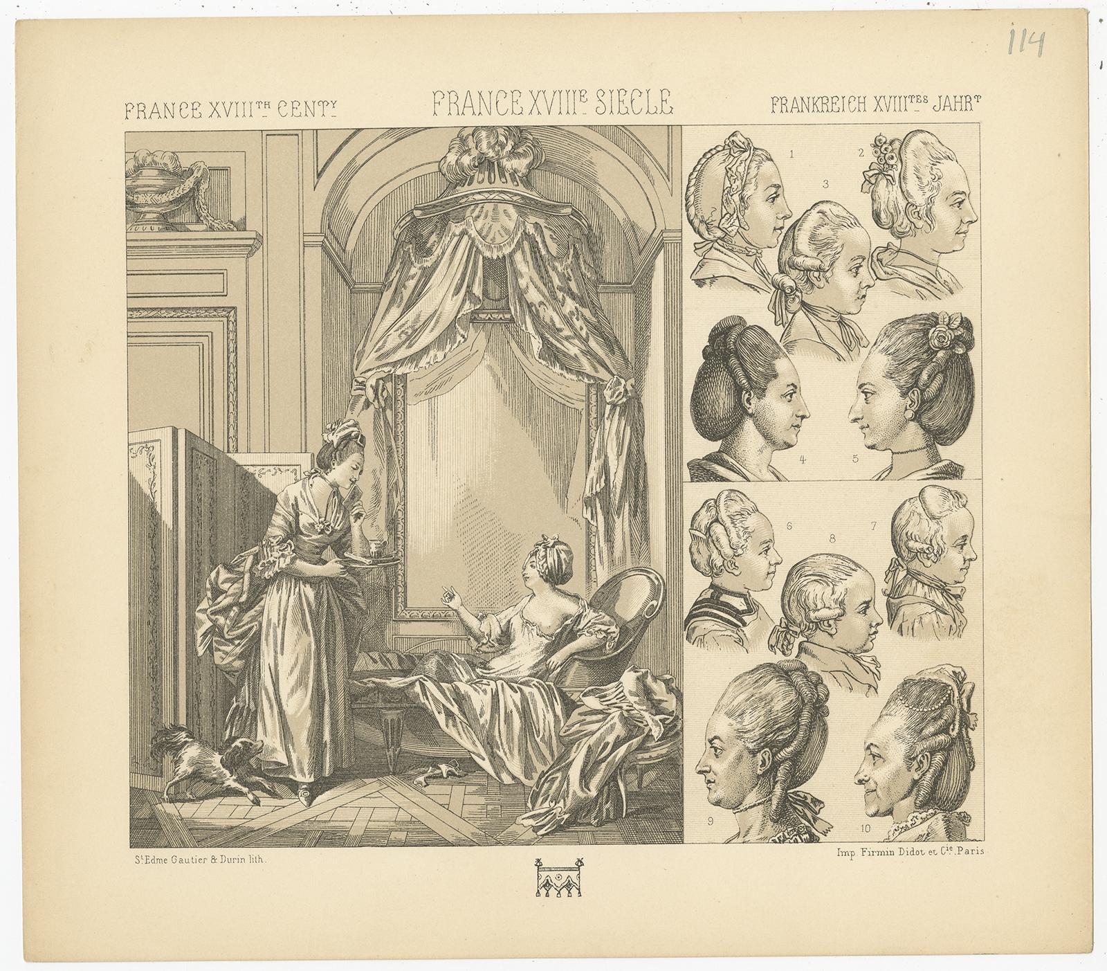 Stampa antica intitolata 