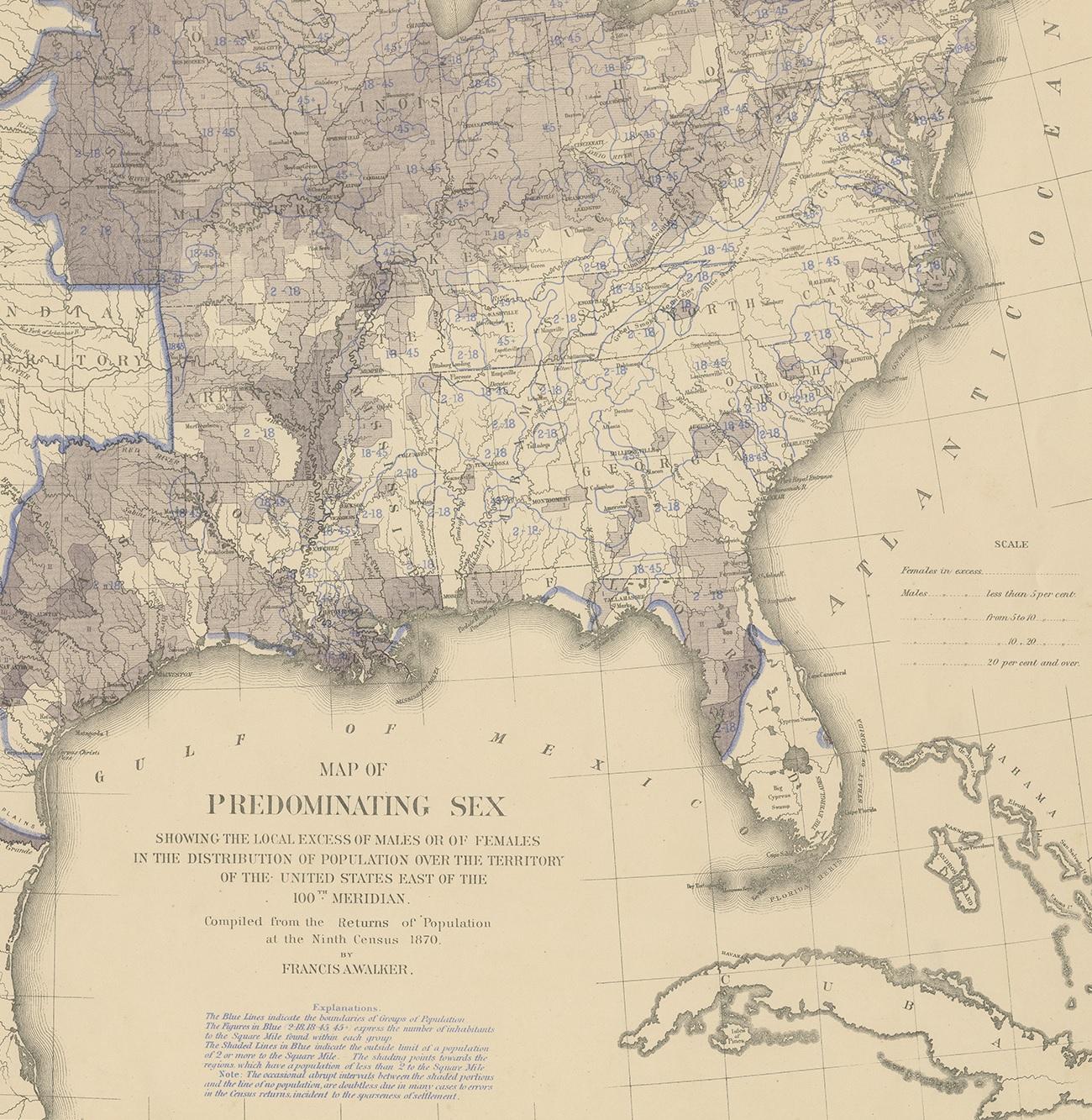 us map 1870