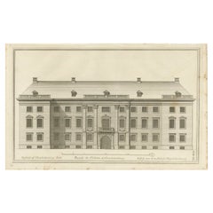 Impression ancienne du palais de Charlottenborg pl. 40, vers 1790