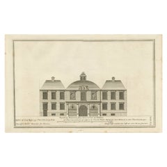Impression ancienne du palais de Charlottenborg pl. 41, vers 1790