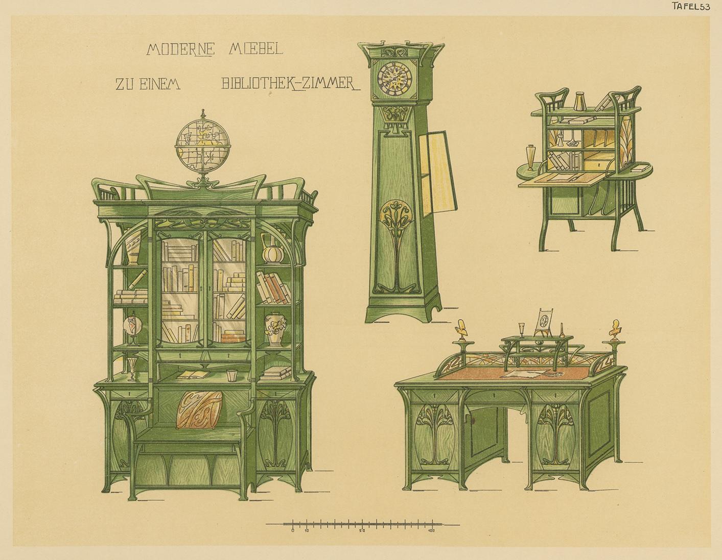 Gravure ancienne intitulée 