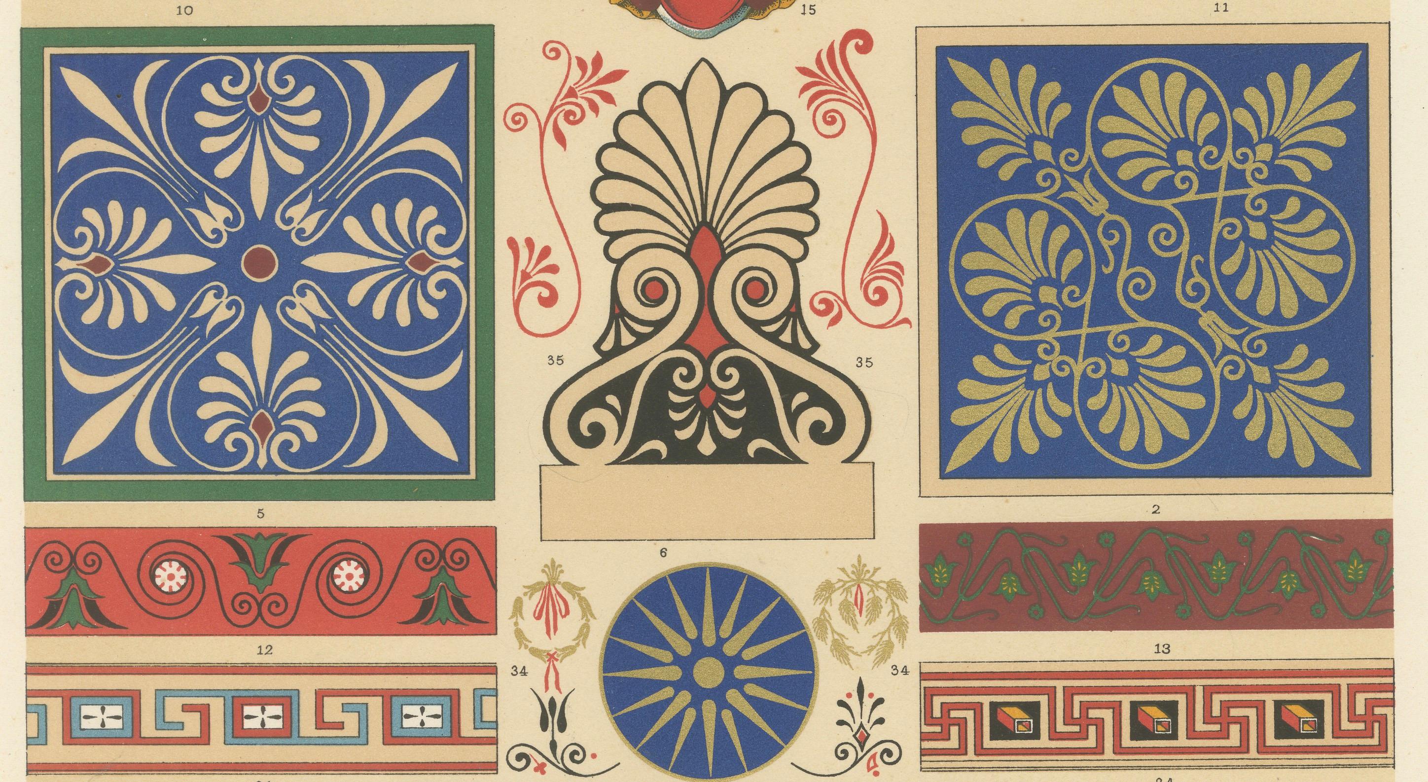greek ornament in june's journey