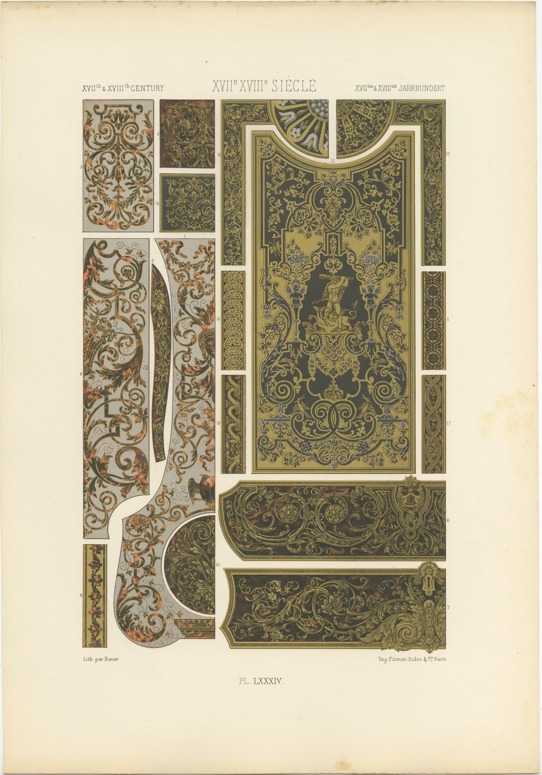 Stampa antica intitolata 