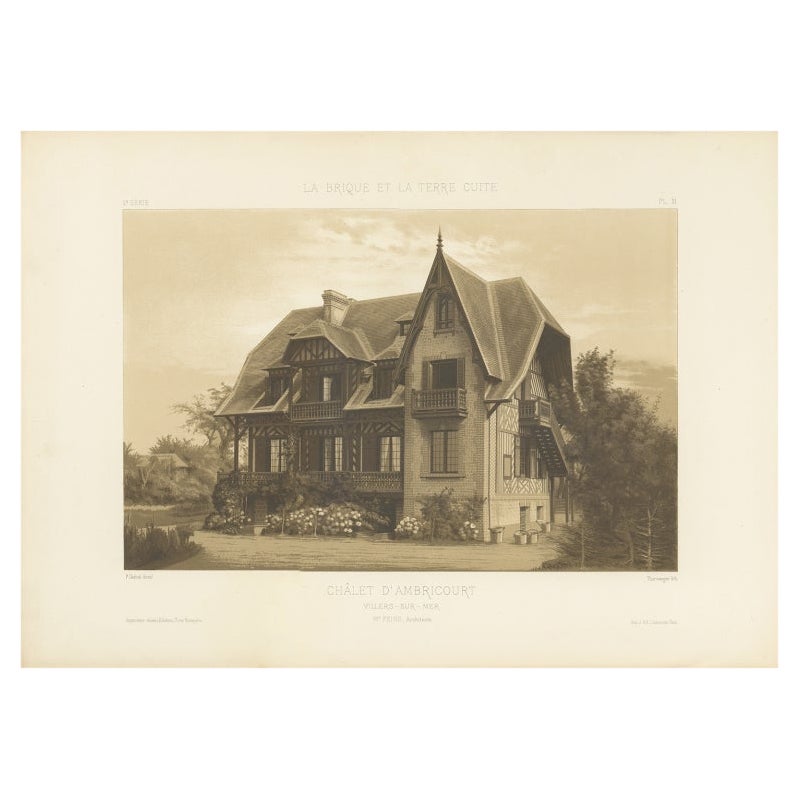 Pl. xi Chlet D'ambricourt, Chabat, um 1900