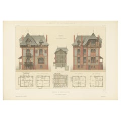 Pl. XII Villa a Houlgate, Chabat, vers 1900