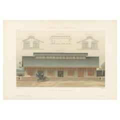 Pl. Halle a Marchandises, Chabat, vers 1900