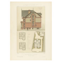 Pl. XXIV Villa Marguerite a Houlgate, Chabat, um 1900
