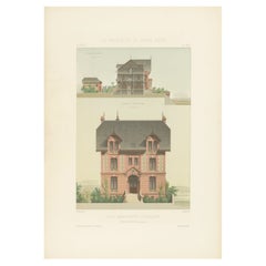 Pl. XXVI Villa Marguerite a Houlgate, Chabat, um 1900