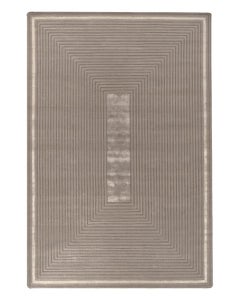 Sandy Neutral PL104 Plano Rectangular 300 Rug in Hand - Knotted Wool by Mohebban