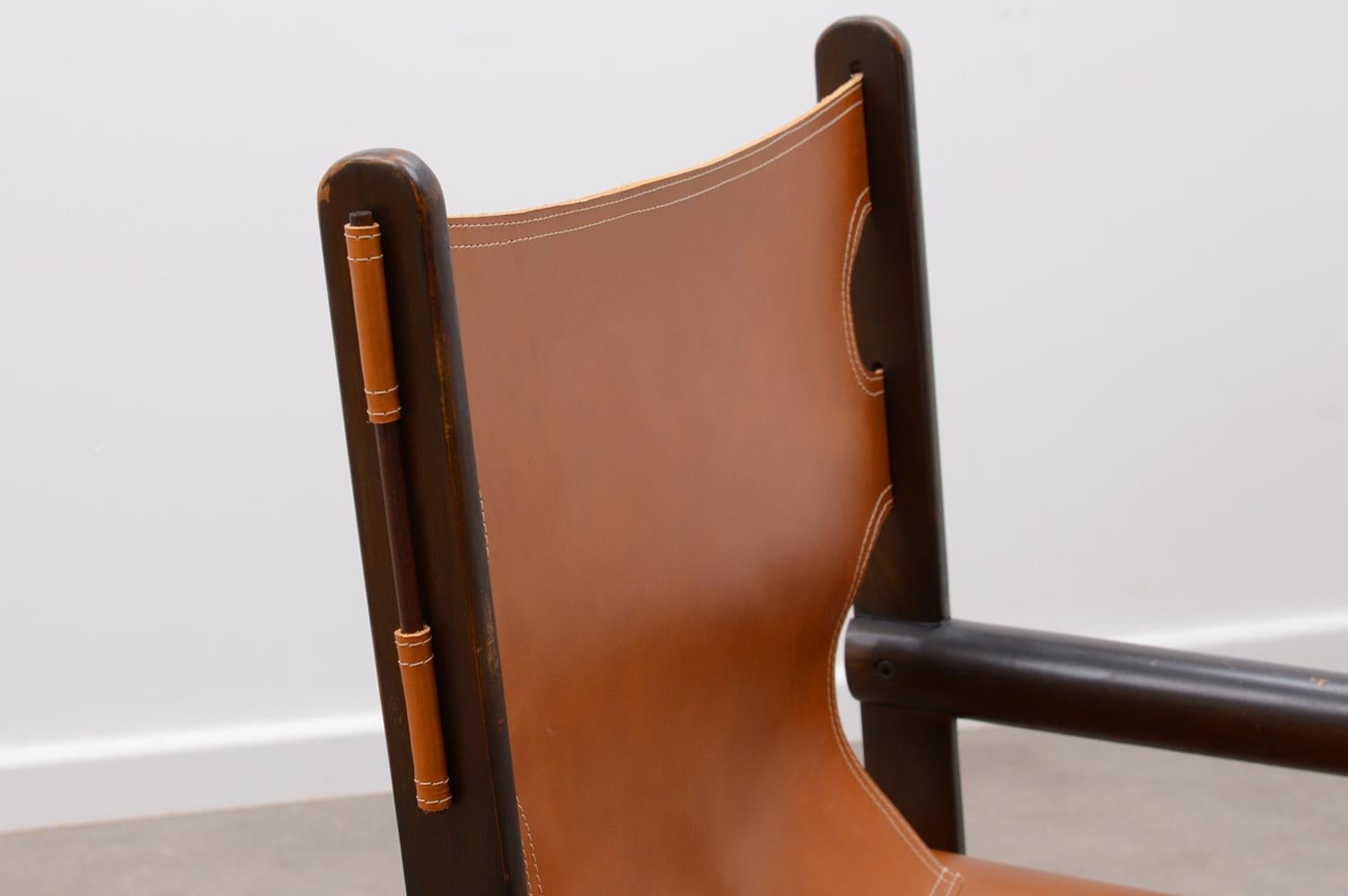 PL22 chair by Carlo Hauner & Martin Eisler for OCA, Brazil 60s. In Good Condition In Landgraaf, NL