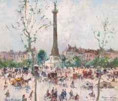 "Place De La Bastille, Paris" by Merio Ameglio