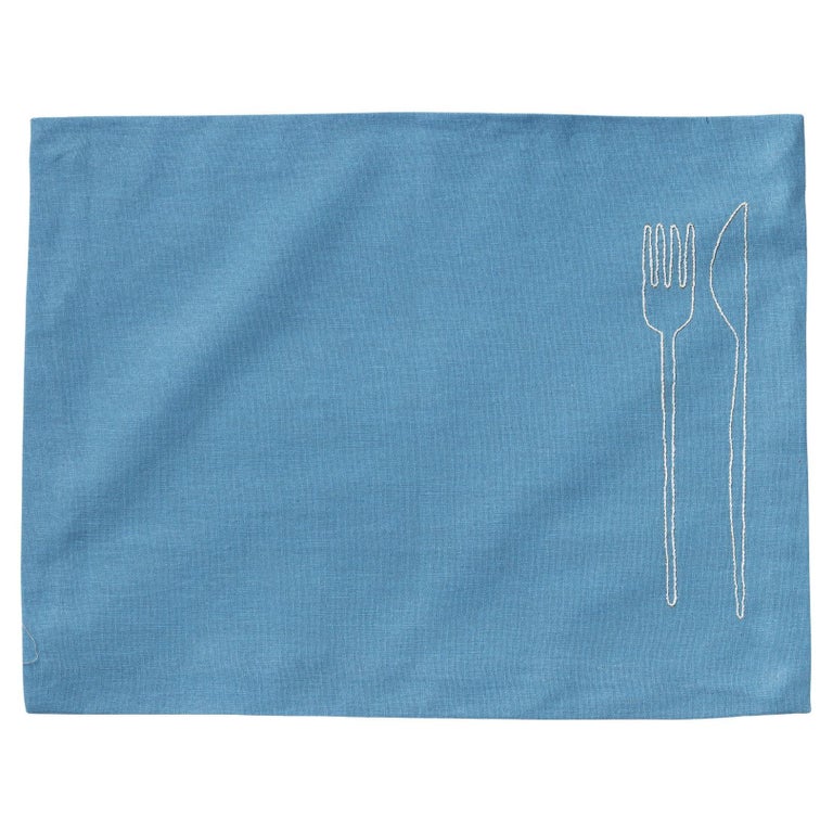 Placemat, Azure Dinner Jore Copenhagen For Sale at 1stDibs