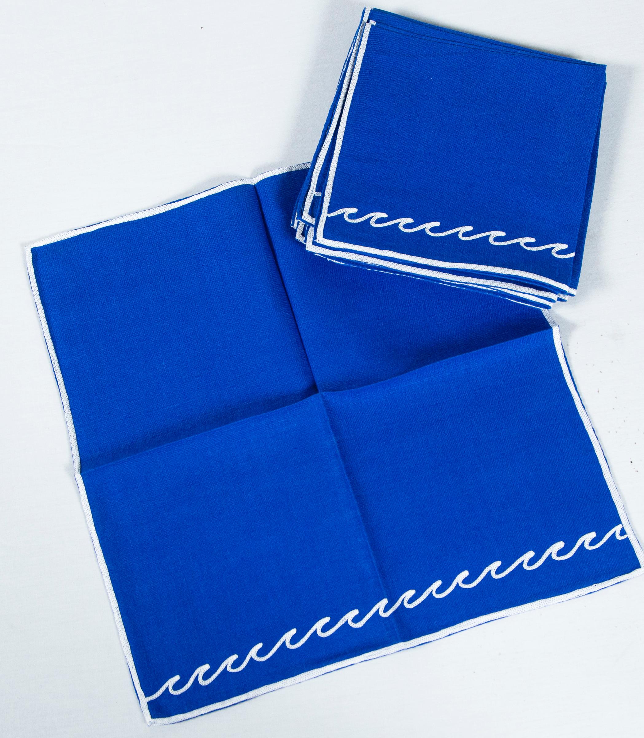 Placemats/Napkins with Sea Motif For Sale 1
