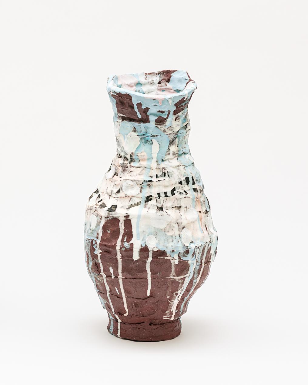 Post-Modern Placida Vase by Elke Sada For Sale