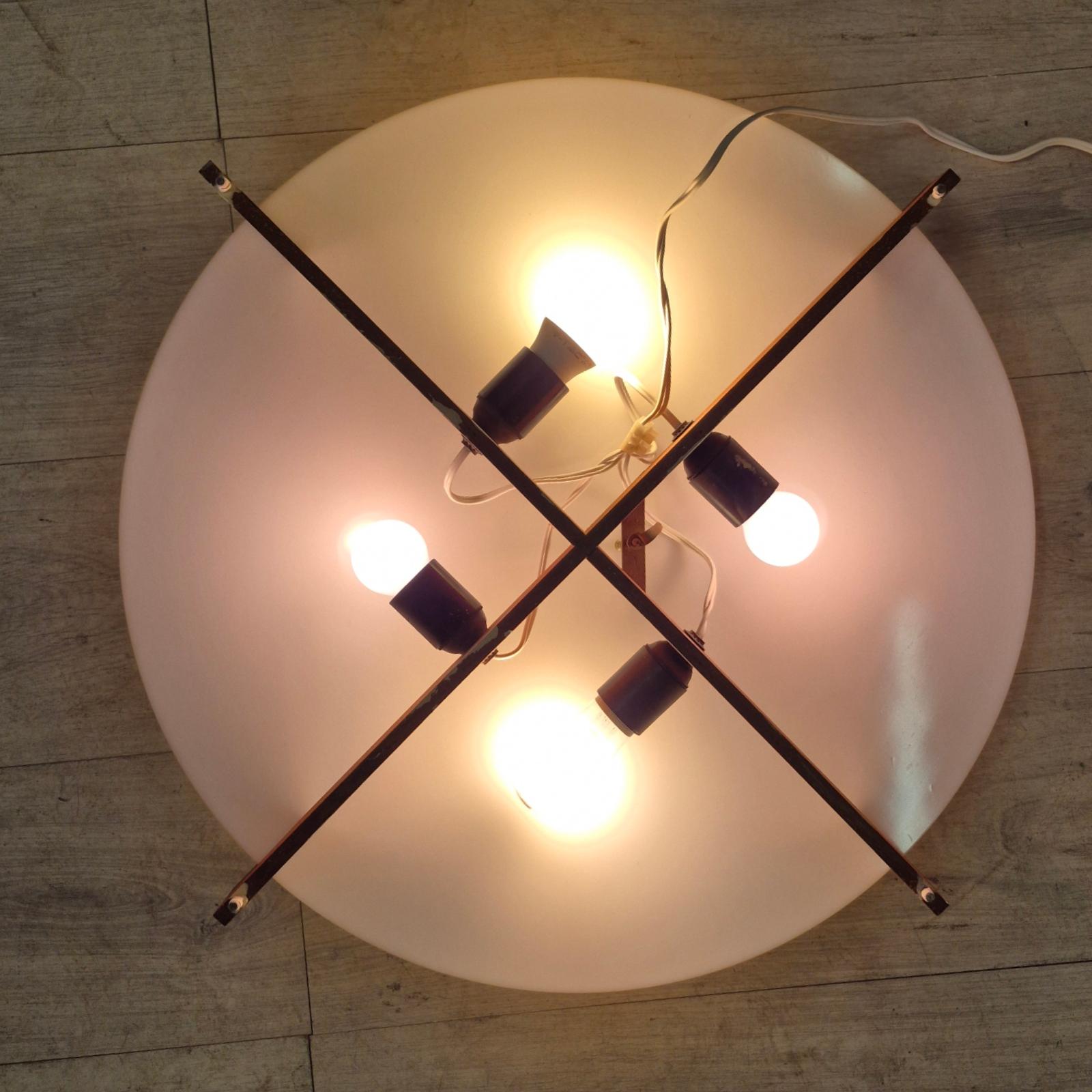 Scandinavian Modern Plafo wall lamp by Uno and Osten Kristiansson for Luxus, Sweden 1960s For Sale