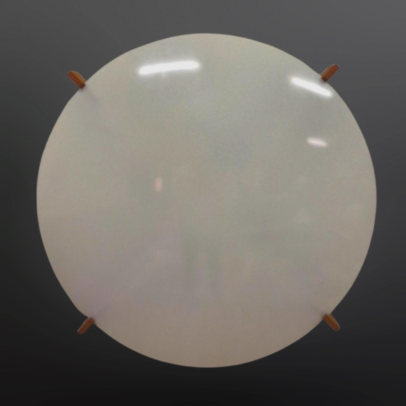 20th Century Plafo wall lamp by Uno and Osten Kristiansson for Luxus, Sweden 1960s For Sale